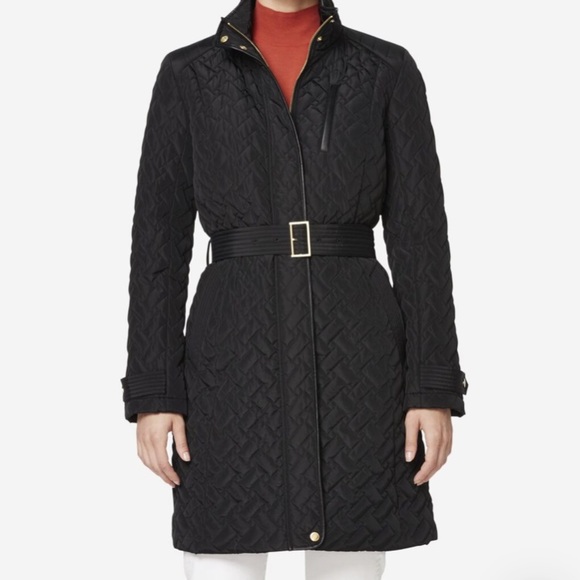 NWOT Cole Han Signature Quilted Down Coat XS - Picture 3 of 3